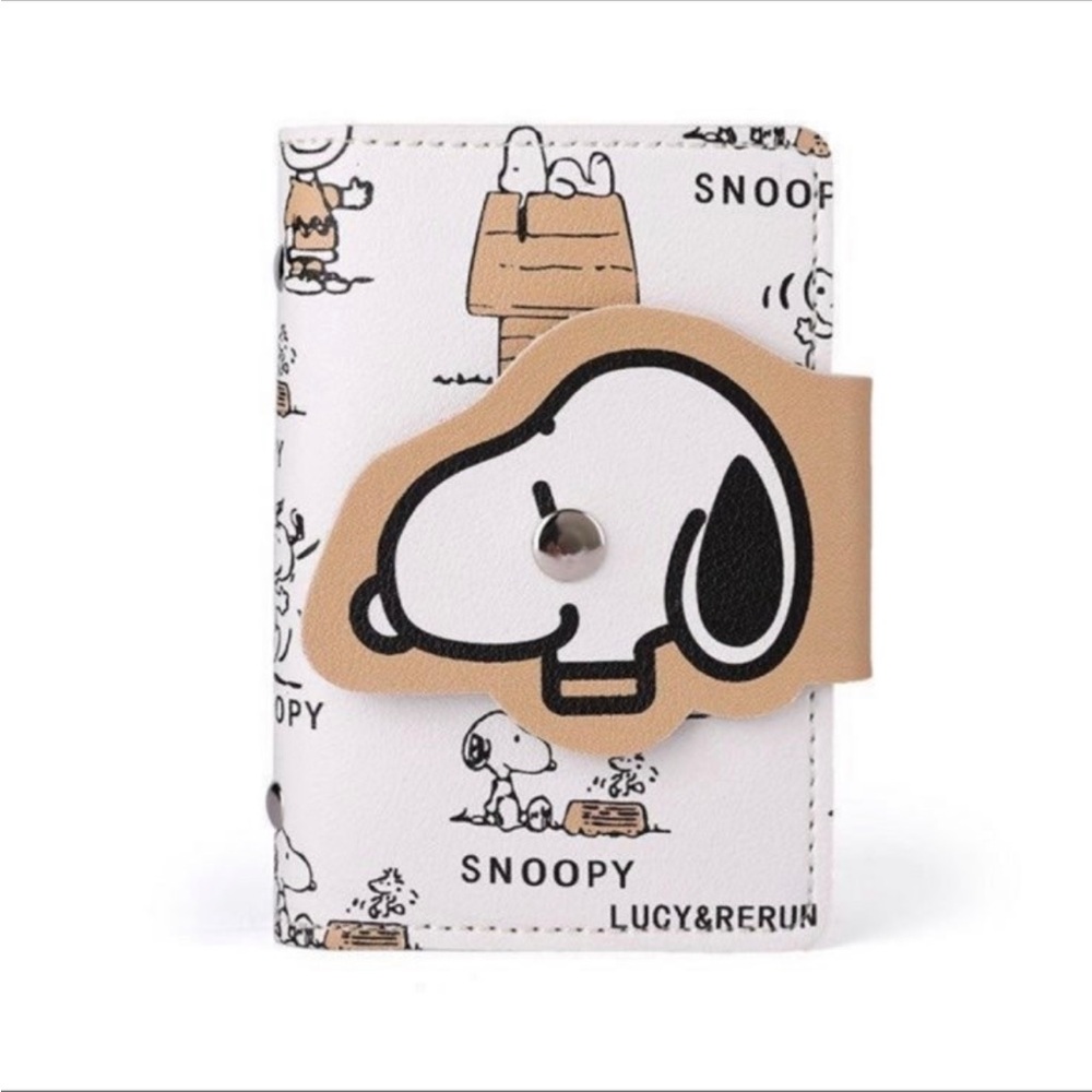 Snoopy card holder wallet